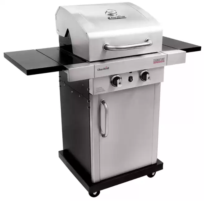 Char-Broil Signature TRU-Infrared 2-Burner Gas Grill with Cabinet
