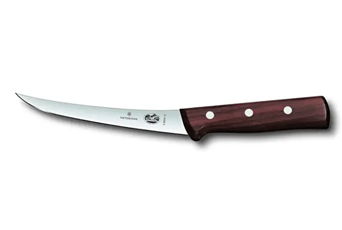 Victorinox-Swiss-Army-Cutlery Rosewood Curved 6" Boning Knife