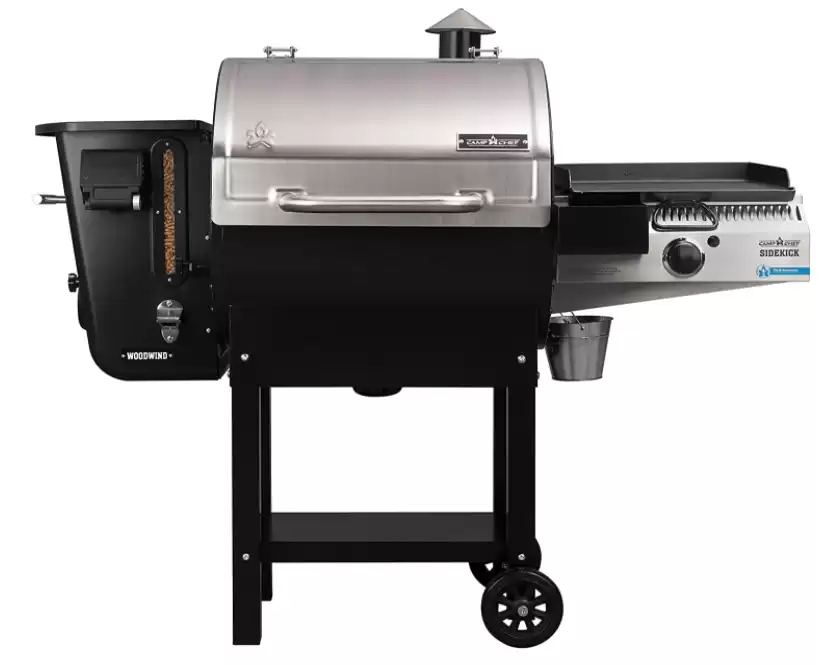 Camp Chef Woodwind WIFI 24 Pellet Grill with Sidekick