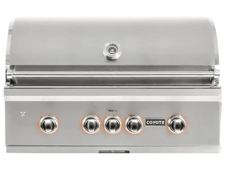 Coyote S-Series 36-Inch 4 Burner Built-In Gas Grill